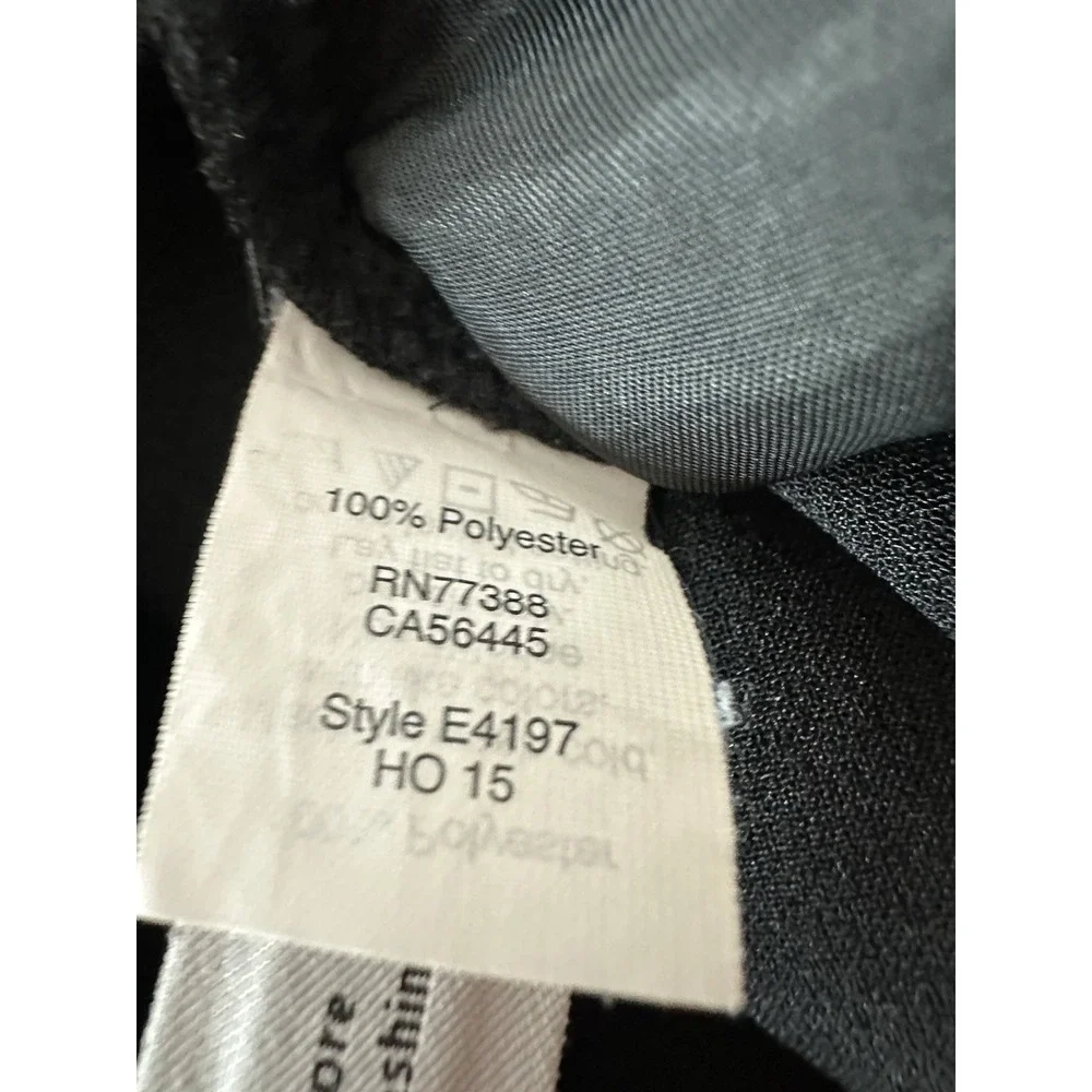 Madewell Jumpsuit Women's Size‎ 2 Black  Long Sleeve Tapered Ankle Pockets
